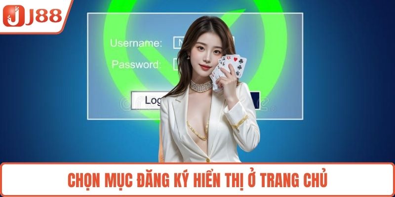 Chọn mục đăng ký hiển thị ở trang chủ